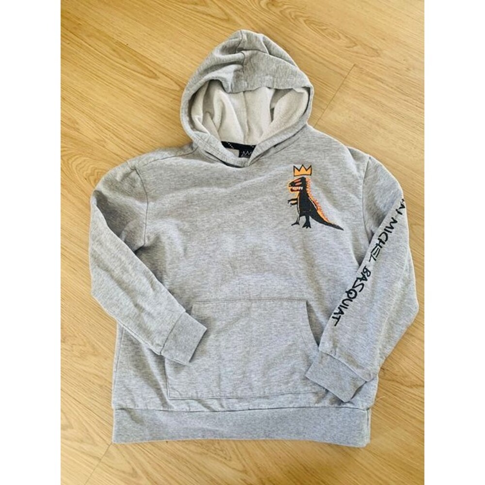 kid Hoodie JEAN MICHEL BASQUIAT Dino crown 8-10Y